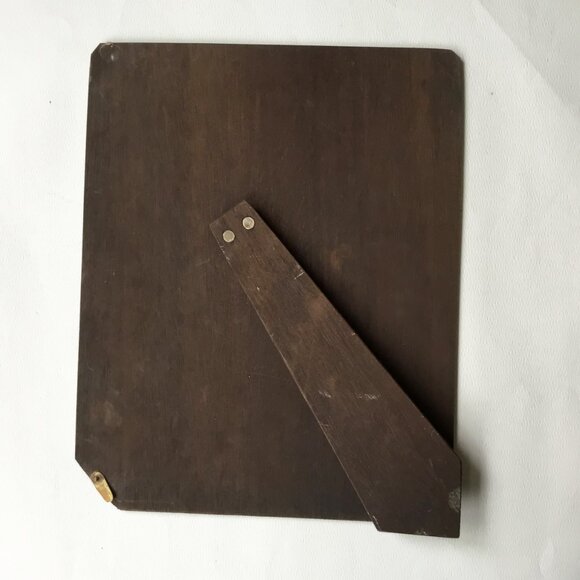 De Campos De Quevedo Portugal Pewter Wooden Photo Picture Art Frame - Picture 7 of 13